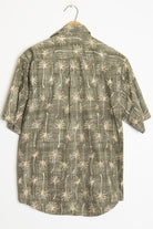 Green Palm Tree Vintage Hawaiian Shirt 1
