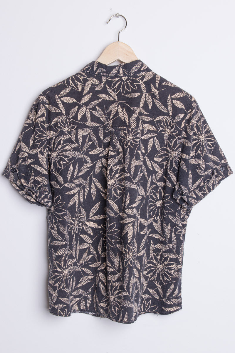 Black & Tan Vintage Hawaiian
