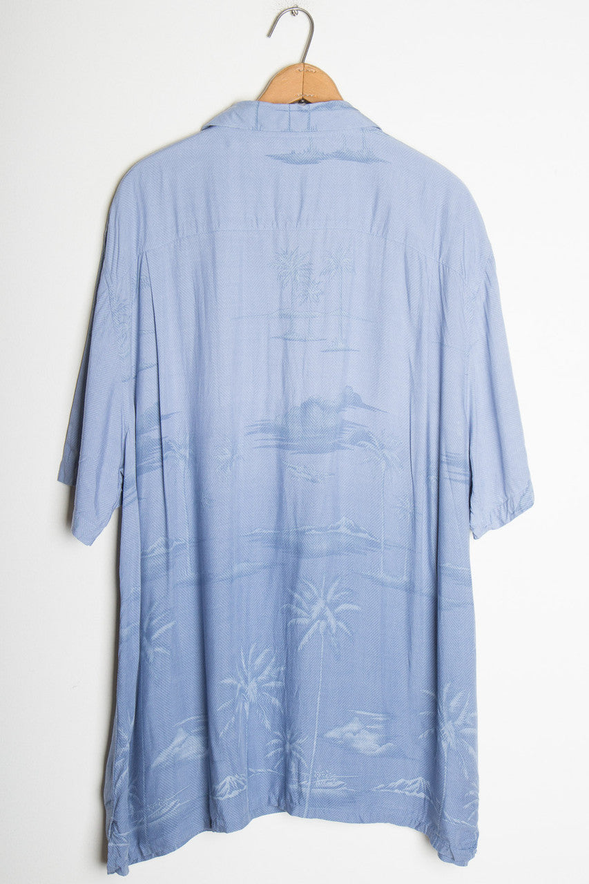 Grey Palm Vintage Hawaiian