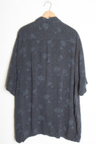Black Palm Tree Hawaiian Shirt