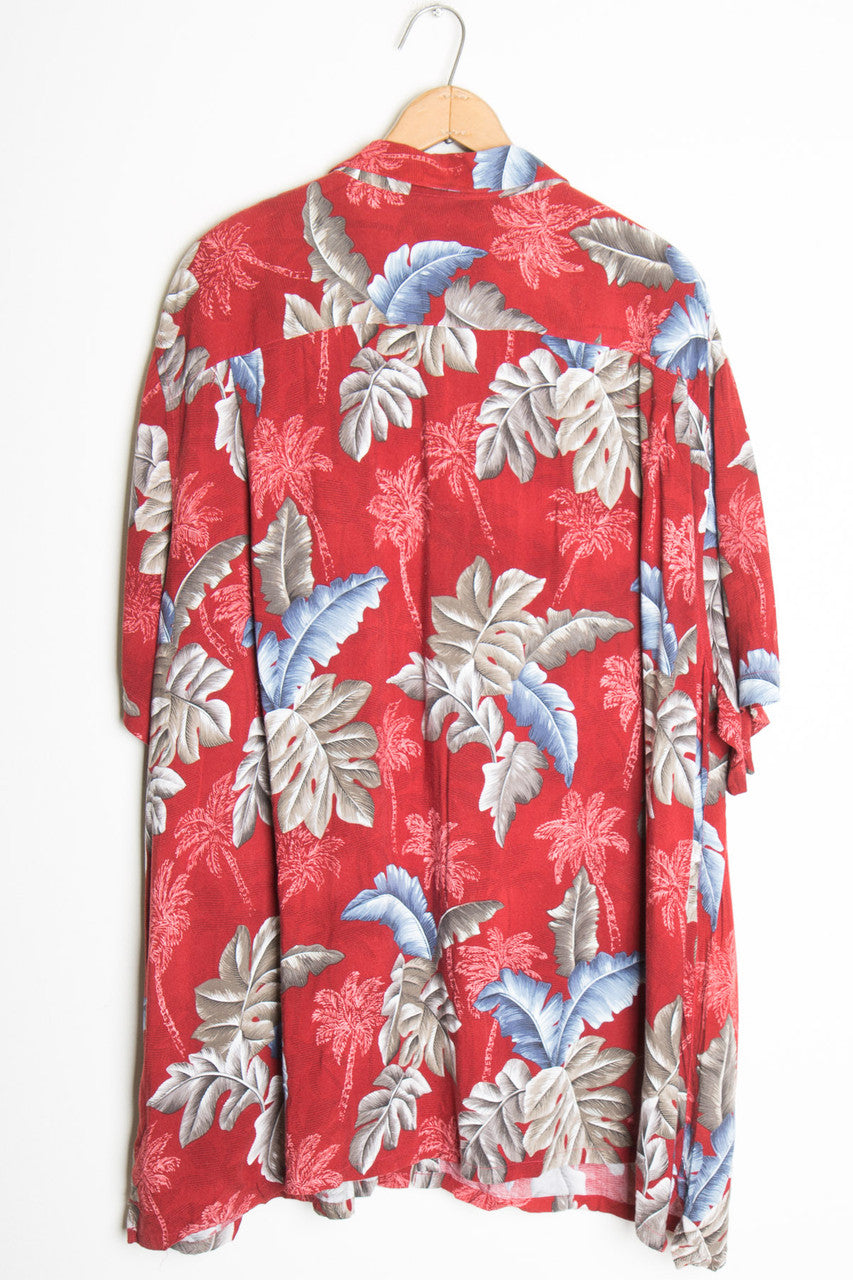 Red Leaf Vintage Hawaiian