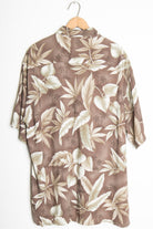 Tan Leaf Vintage Hawaiian