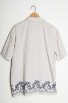 Tan Palm Tree Vintage Hawaiian