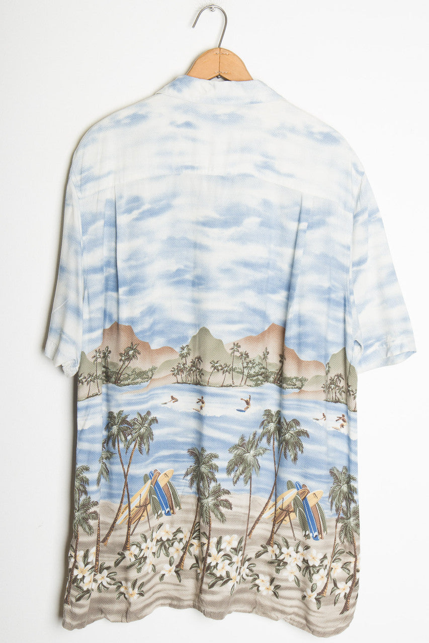 Surfing Vintage Hawaiian