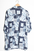 Blocked Leaf Vintage Hawaiian