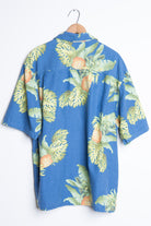 Blue Pineapple Vintage Hawaiian
