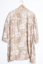 Brown Flower Vintage Hawaiiian 1