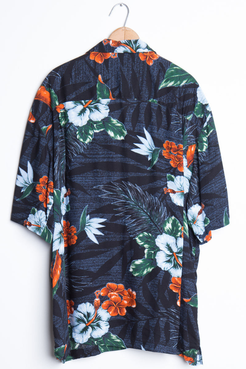 Blue Flower Vintage Hawaiian 1
