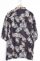 Brown Palm Leaf Vintage Hawaiian