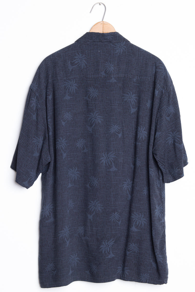 Black Palm Tree Vintage Hawaiian