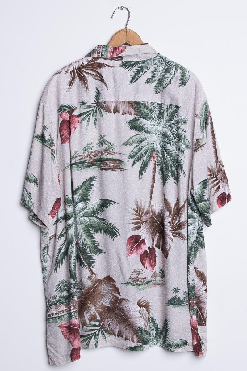 Palm Tree Vintage Hawaiian 5
