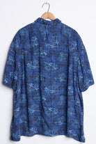 Blue Hula Girl Vintage Hawaiian 1