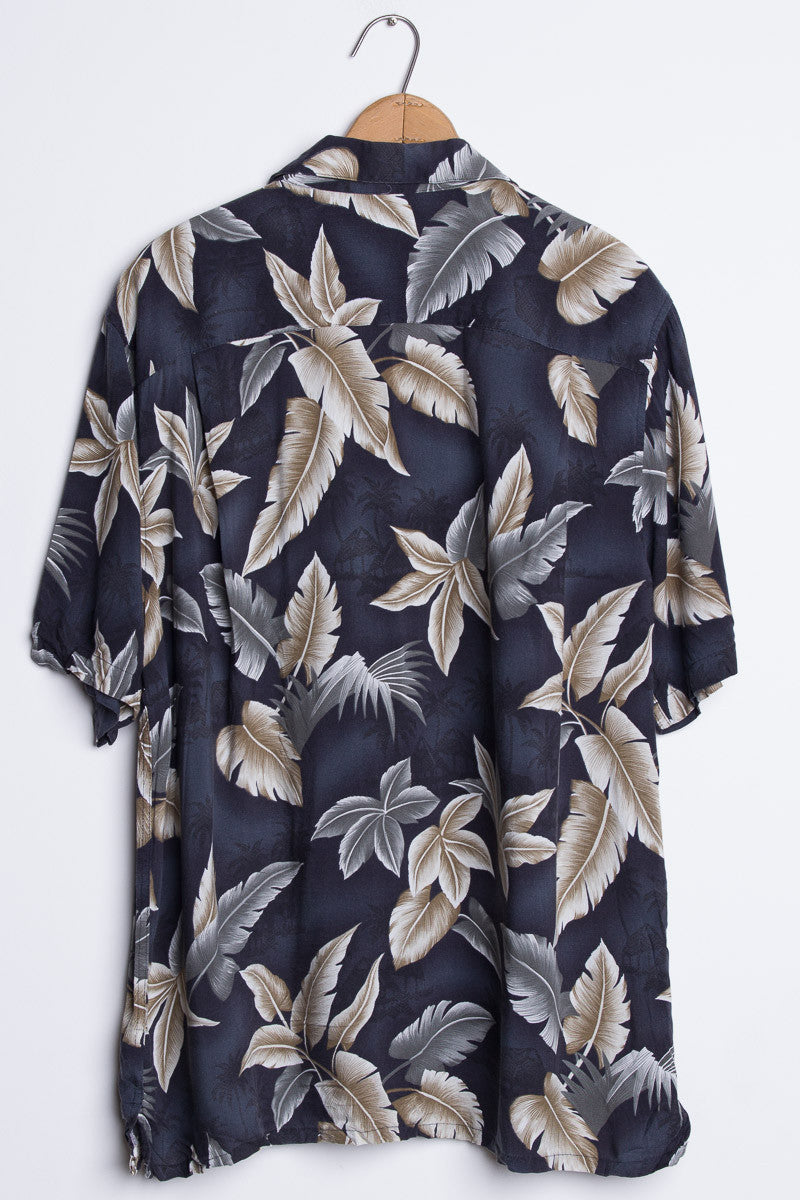 Black Leaf Vintage Hawaiian
