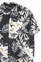 Black Floral Vintage Hawaiian 4