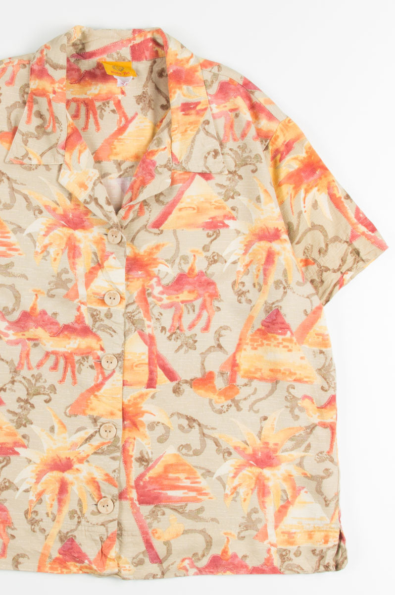 Camels & Pyramids Vintage Hawaiian