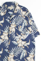 Blue Leaves Vintage Hawaiian 7
