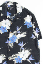 Black Hibiscus Vintage Hawaiian 1