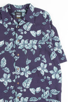 Blue Floral Vintge Hawaiian 2