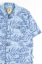 Blue Flora Vintage Hawaiian