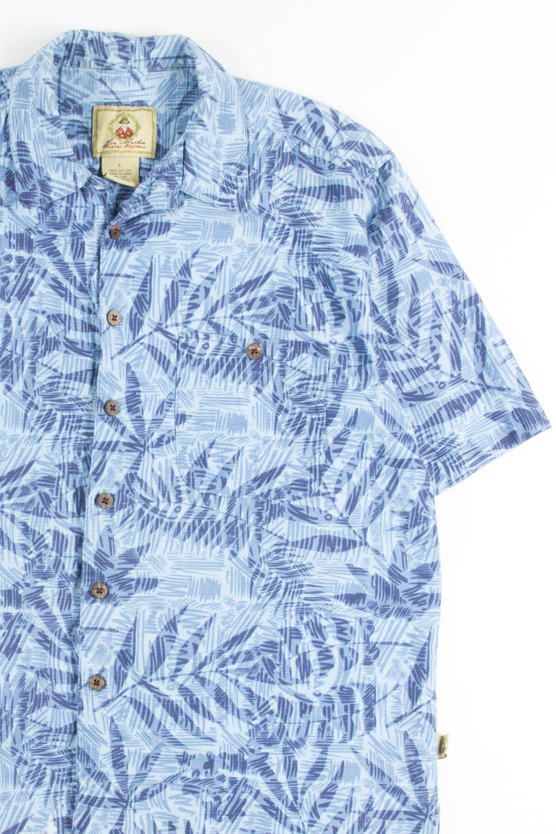 Blue Flora Vintage Hawaiian