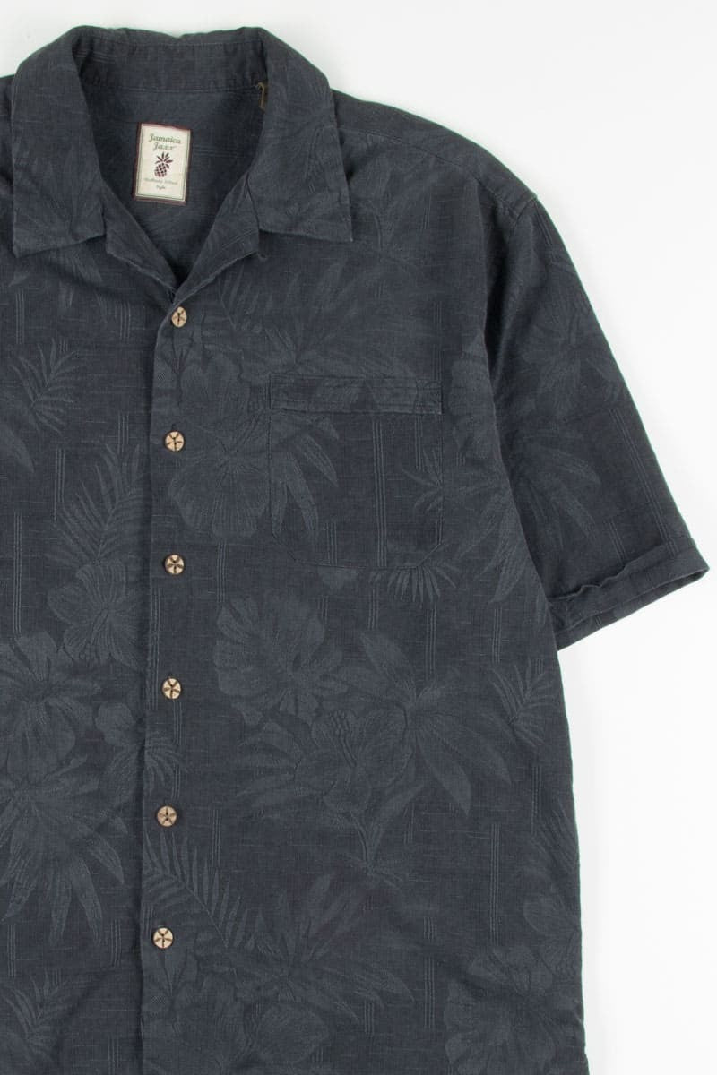 Black Hibiscus Vintage Hawaiian 3