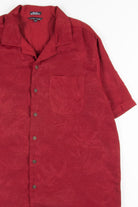 Burgundy Vintage Hawaiian