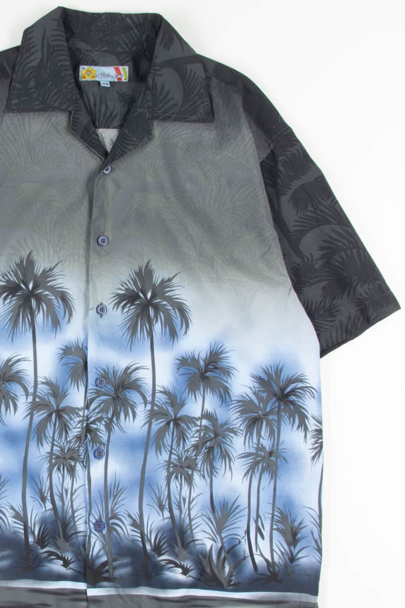 Palm Tree Beach Vintage Hawaiian 2
