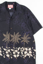 Black Two Tone Vintage Hawaiian