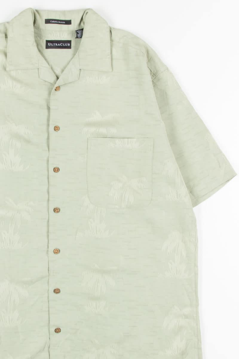 Sage Palm Tree Vintage Hawaiian