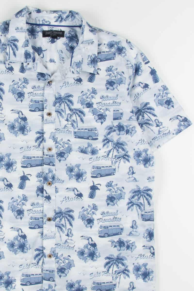 Beach Bus Vintage Hawaiian