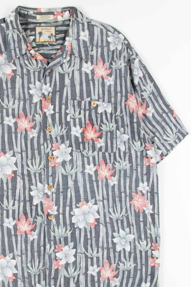 Bamboo Floral Vintage Hawaiian