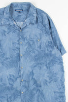 Blue Leaves Vintage Hawaiian 12