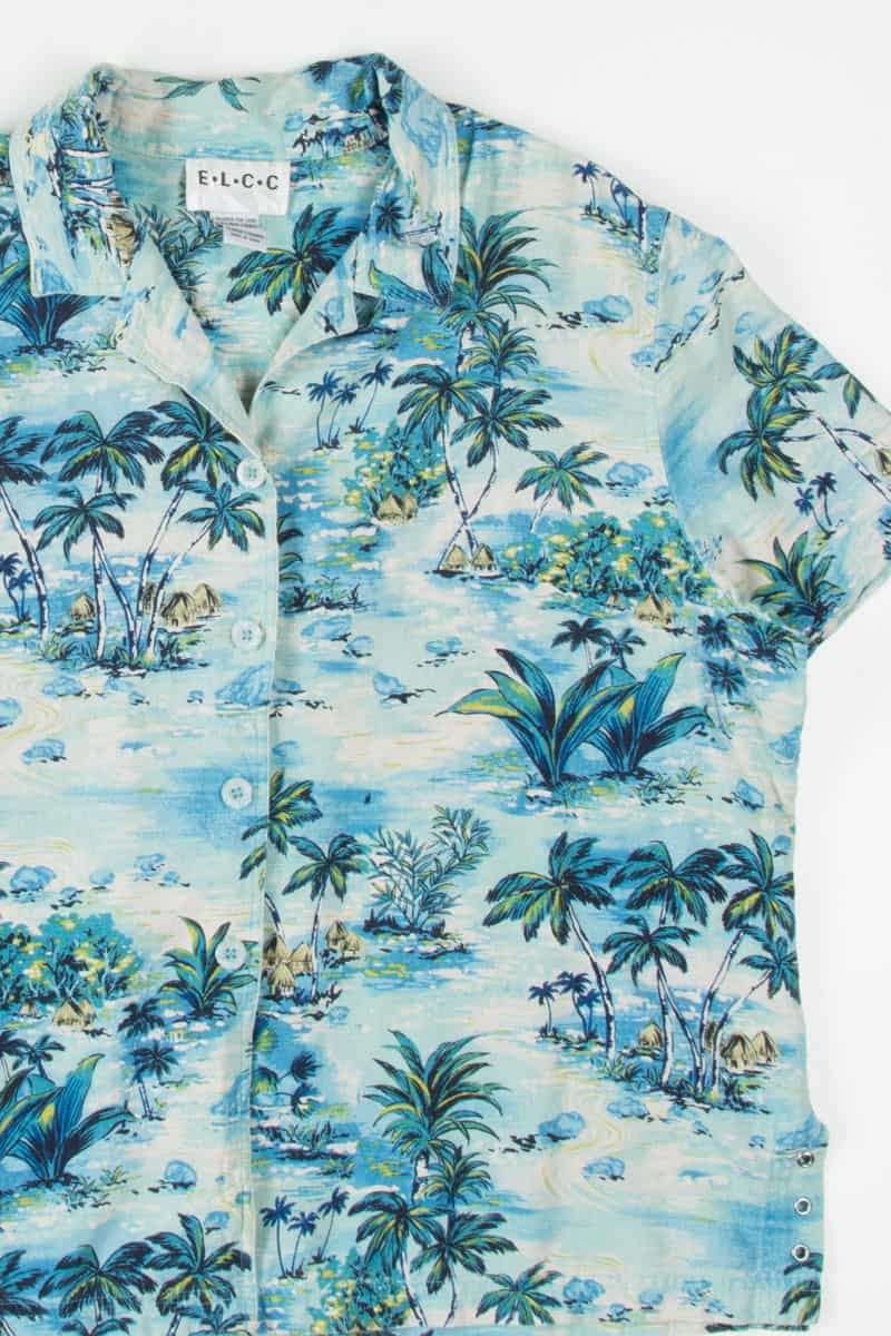 Blue Village Hawaiian Shirt