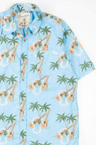 Blue Ukelele Hawaiian Shirt