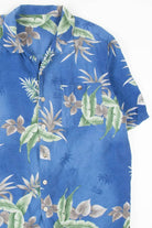 Blue Leaves Hawaiian Shirt
