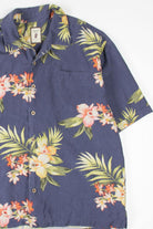 Orchid Floral Printed Hawaiian Shirt
