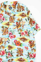 Retro Island Life Print Hawaiian Shirt