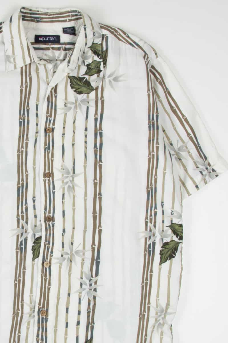 Bamboo Stripes Hawaiian Shirt