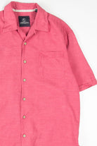 Dusty Magenta Hawaiian Shirt
