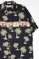 Mixed Drinks Stripe Hawaiian Shirt