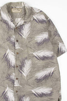Olive Palm Leaves Hawaiian Shirt
