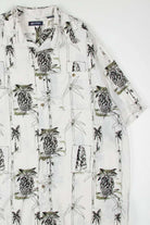 Bamboo & Foliage Sketch Hawaiian Shirt