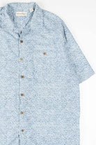 Blue Circles Hawaiian Shirt