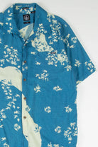 Teal Seagull Hawaiian Shirt