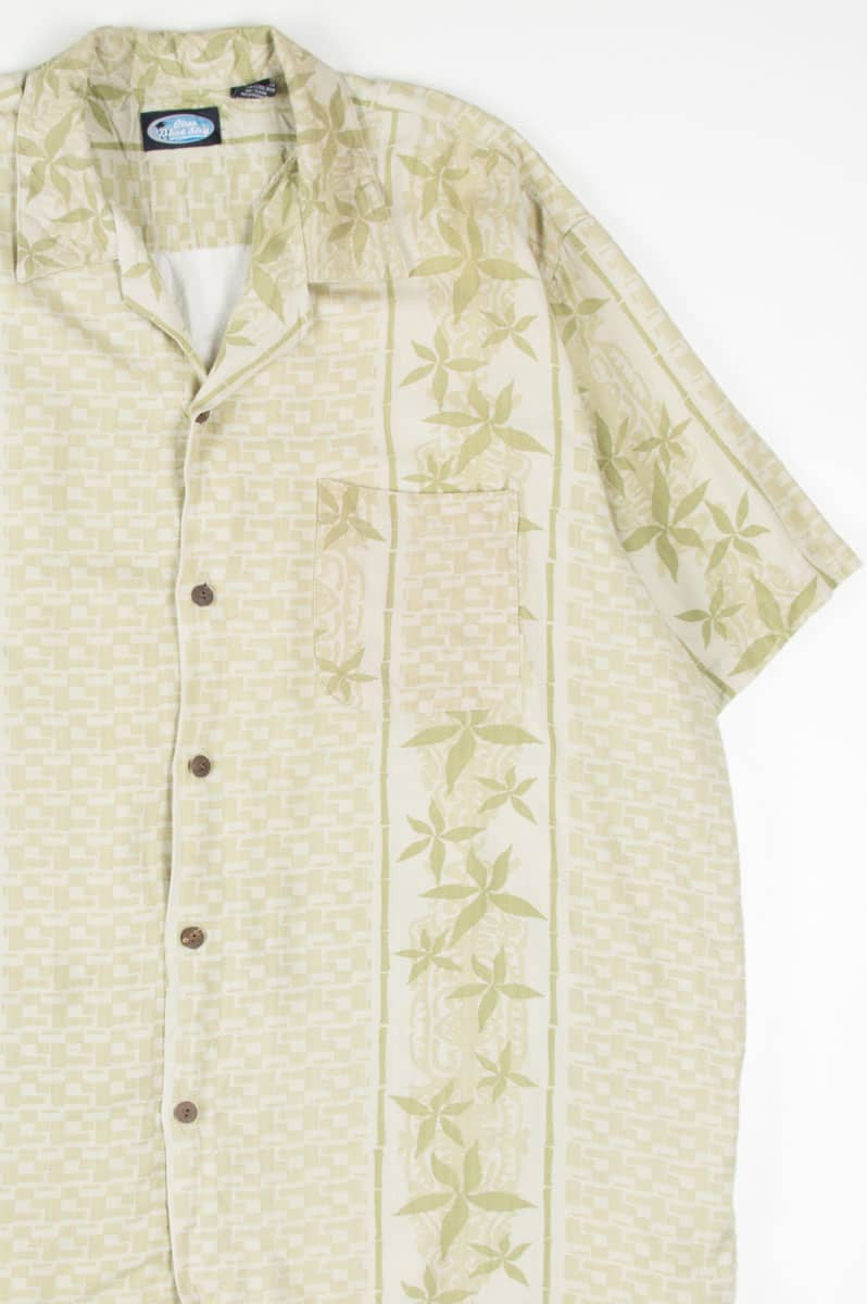 Tribal Checkered Bowling Stripe Pattern Hawaiian Shirt