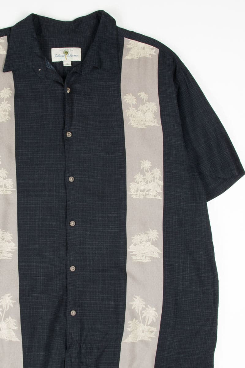 Village Island Bowling Stripes Hawaiian Shirt