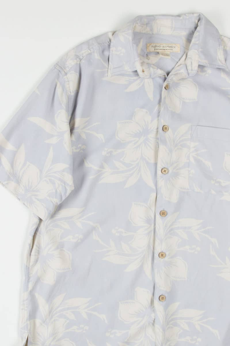 Lavender Hibiscus Hawaiian Shirt