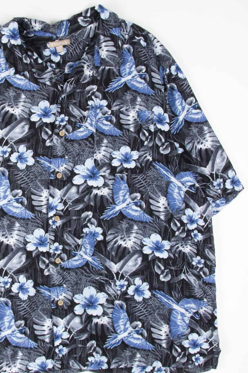 Blue Maccaw Hawaiian Shirt