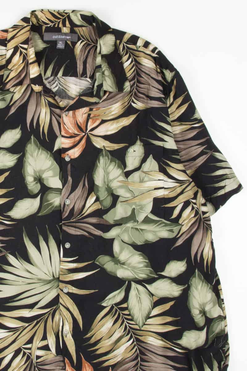 Black Leaves Hawaiian Shirt 3