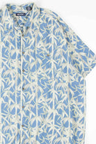 Blue Bamboo hawaiian Shirt 1